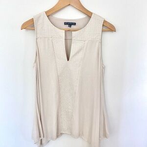 Adrianna Papell  Blouse cottage dainty capasule clasic office workwear femenine